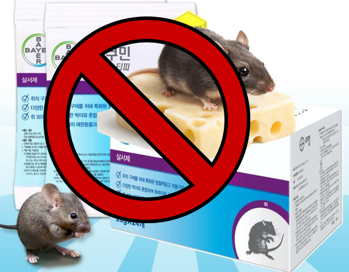 쥐 퇴치 독미법